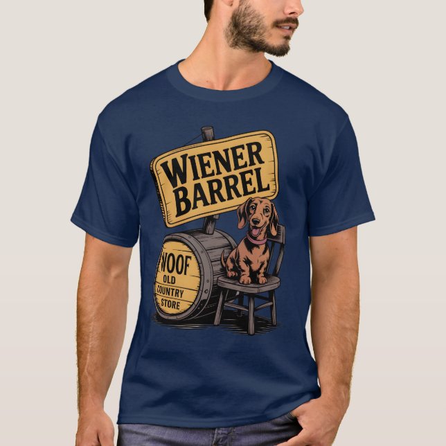 T-shirt Baril de Wiener (Devant)
