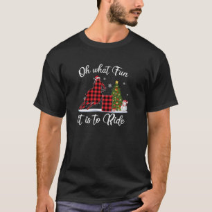 T-shirt Baril Racing Oh Quel Amusement C'Est De Faire Du C