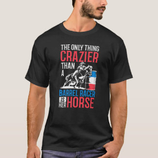 T-shirt Baril Racing Vêtements Barrel Racer Citations Barr