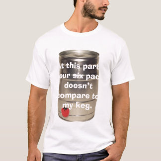 T-shirt barillet de bière