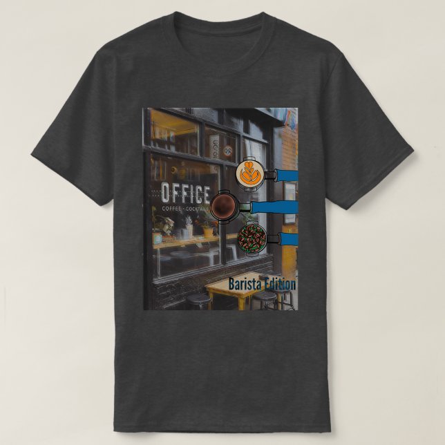 T-shirt Barista 32 (Design devant)