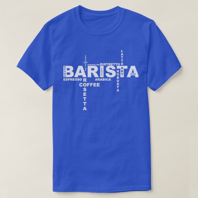 T-shirt Barista 7 (Design devant)