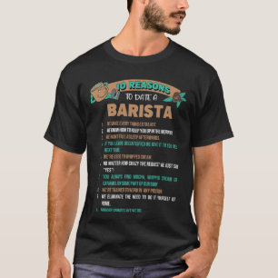 T-shirt Barista Coffeemaker Job