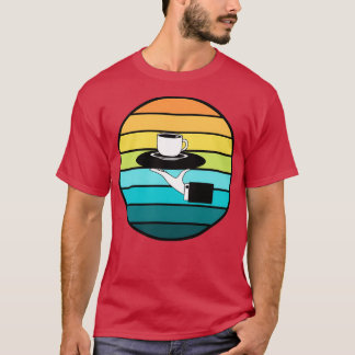 T-shirt Barista Retro Design 10