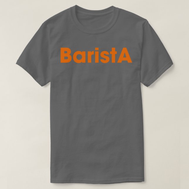 T-shirt Barista Retro Vintage (Design devant)