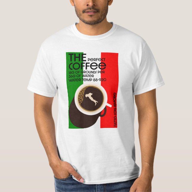 T-shirt Baristas italiens (Devant)
