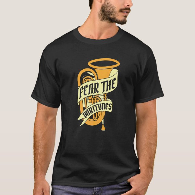 T-shirt Baritone Bass Euphonium 1 (Devant)