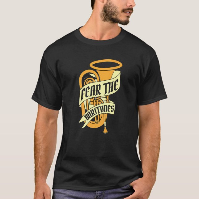 T-shirt Baritone Bass Euphonium 1 (Devant)