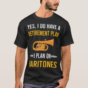 T-shirt Baritone de retraite