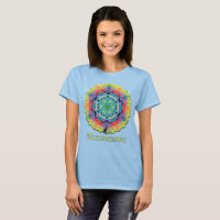 T-shirt Barium Namaste Kaleidoscope