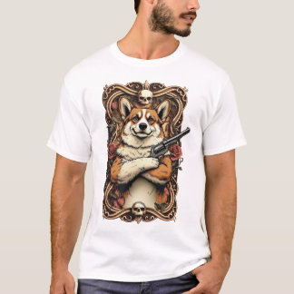 T-shirt Bark baroque : le gentleman hors-la-loi