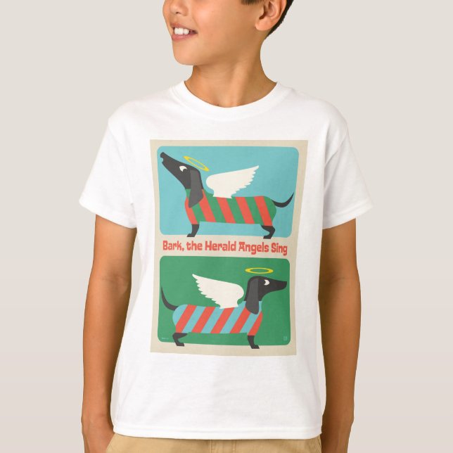 T-shirt Bark, Le Herald Angels Chante (Devant)
