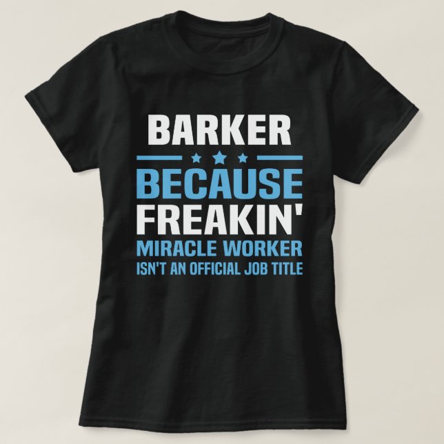 T-shirt Barker (Design devant)