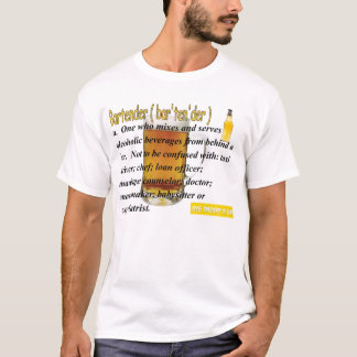 T-shirt barman