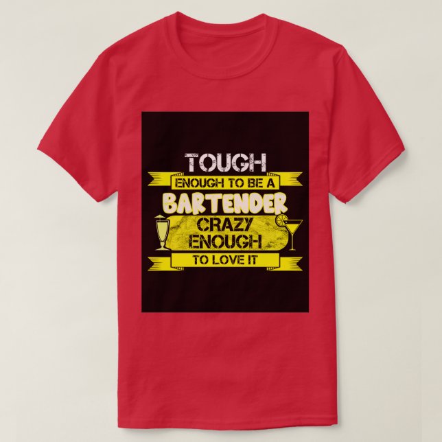 T-shirt Barman (Design devant)