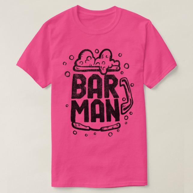 T-shirt Barman 5 (Design devant)