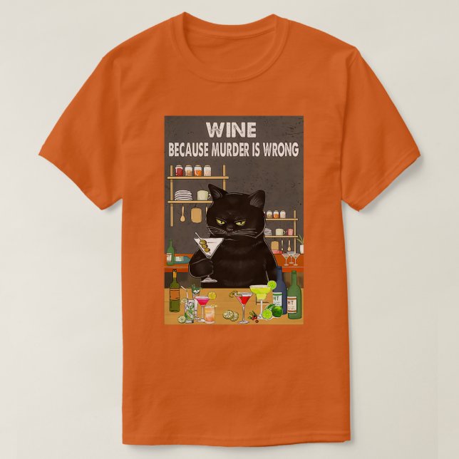 T-shirt Barman à vin (Design devant)