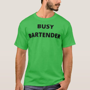 T-shirt Barman occupé