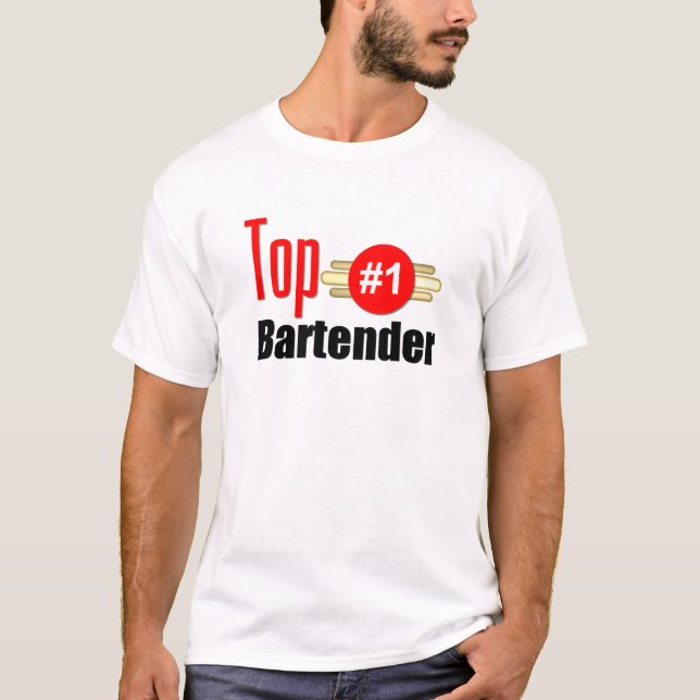 T-shirt Barman supérieur (Devant)