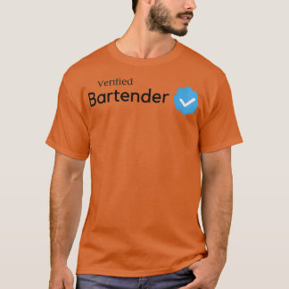 T-shirt Barman vérifié