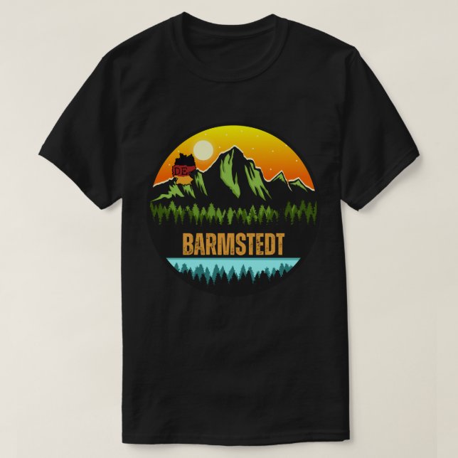 T-shirt Barmstedt, Allemagne (Design devant)