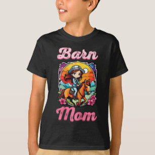 T-shirt Barn Maman I Equestritria Pony Horse Fan
