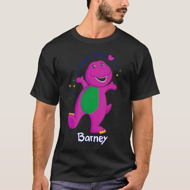 T-shirt Barney - Je T'Aime (Devant)
