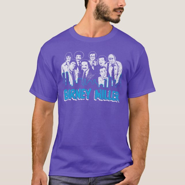 T-shirt Barney Miller MrduGraff (Devant)