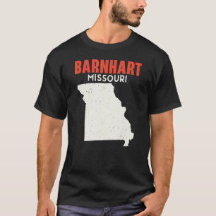 T-shirt Barnhart Missouri USA State America Travel Missour