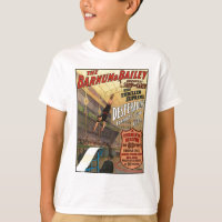 Barnum et saut du desperado de Bailey pendant la