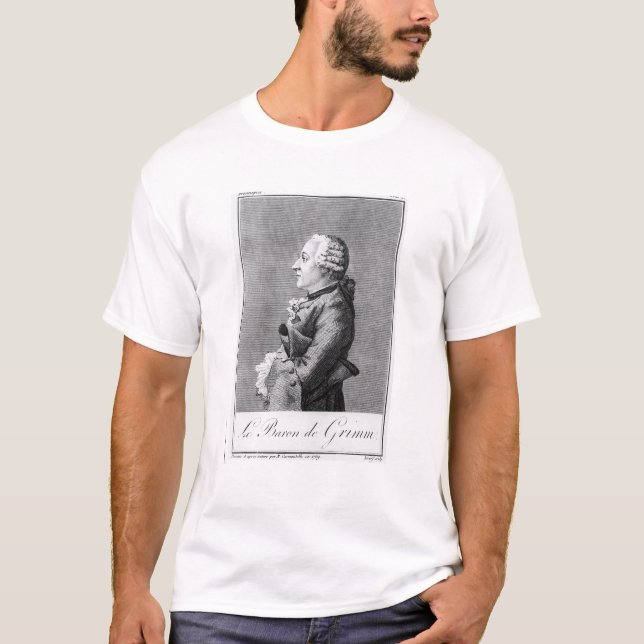 T-shirt Baron Friedrich Melchior Grimm (Devant)