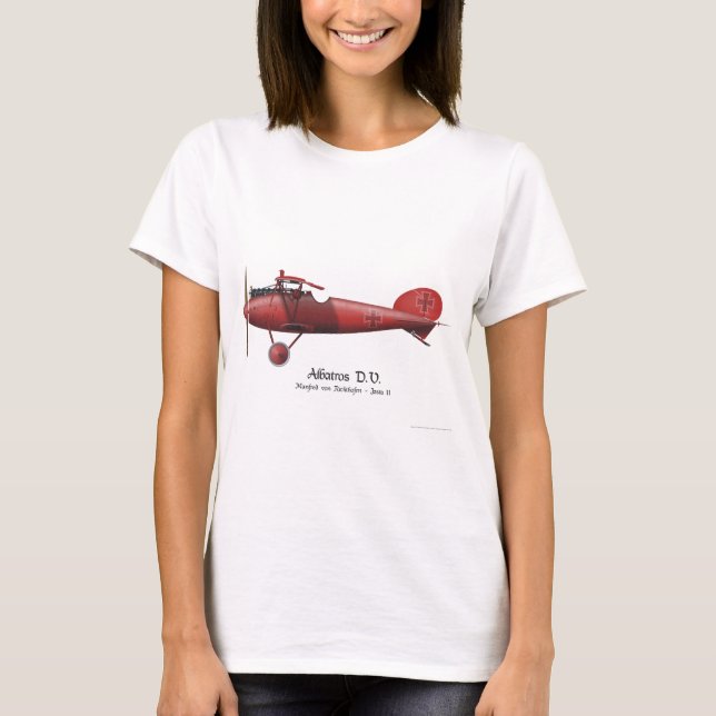 T-shirt Baron rouge aka Manfred von Richthofen et son (Devant)