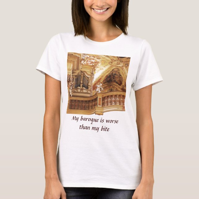 T-shirt baroque (Devant)