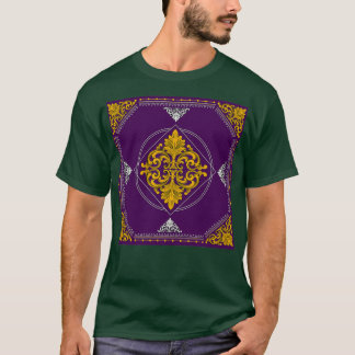 T-shirt Baroque Acanthus Motif décoratif 4
