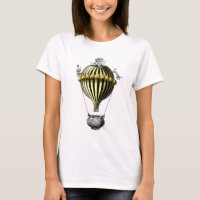 Baroque Balloon Black Yellow