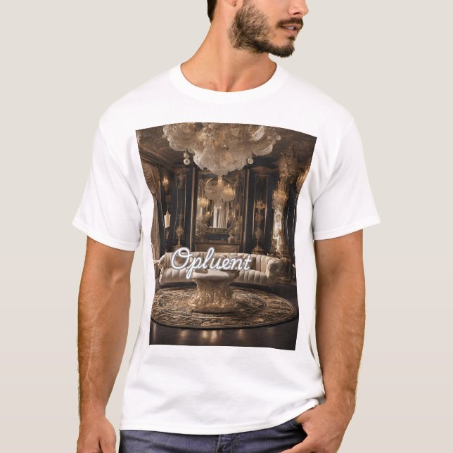 T-shirt baroque opulent (Devant)
