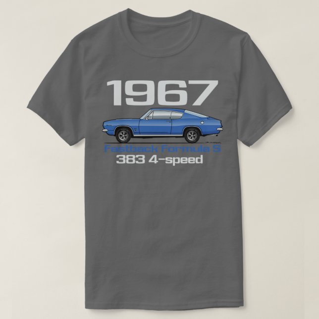 T-shirt Barracuda 1967 (Design devant)
