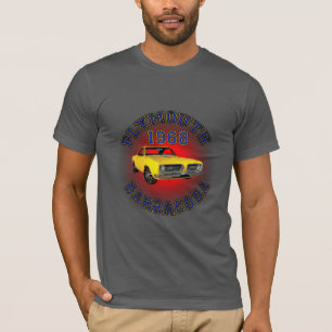 T-shirt Barracuda 1968 de Plymouth des hommes