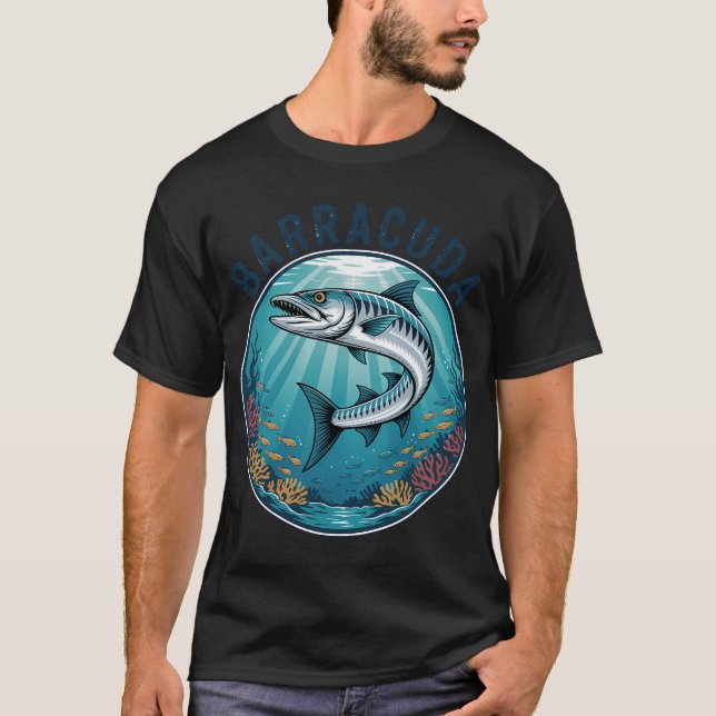 T-shirt Barracuda Imparable – Chasseur de Corail (Devant)