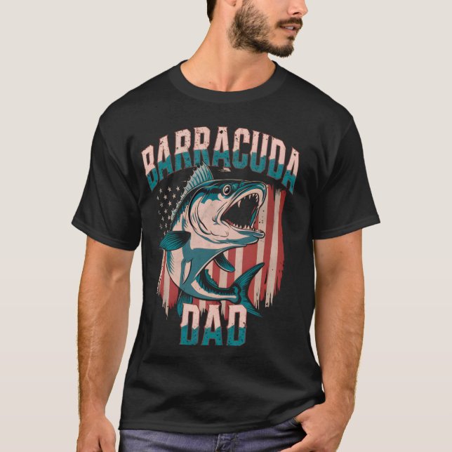 T-shirt Barracuda Papa (Devant)