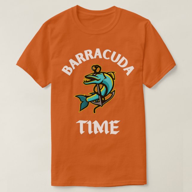 T-shirt Barracuda Pêche (Design devant)