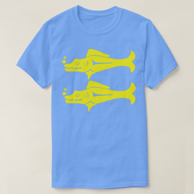 T-shirt Barracudas Bleus (Design devant)