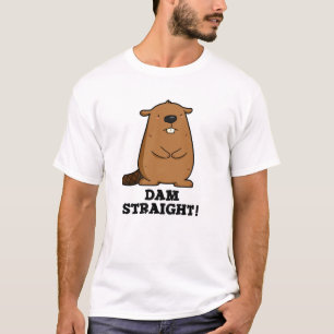 T-shirt Barrage droit Sassy Beaver Pun