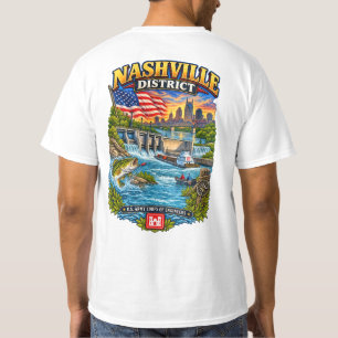 T-shirt Barrage faunique du Corps du génie de Nashville