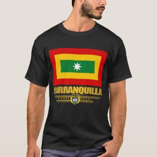 T-shirt Barranquilla Drapeau