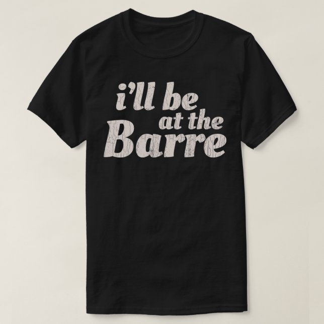 T-shirt Barre Ballet Danseur Danseuse Danseuse Dons Digne (Design devant)