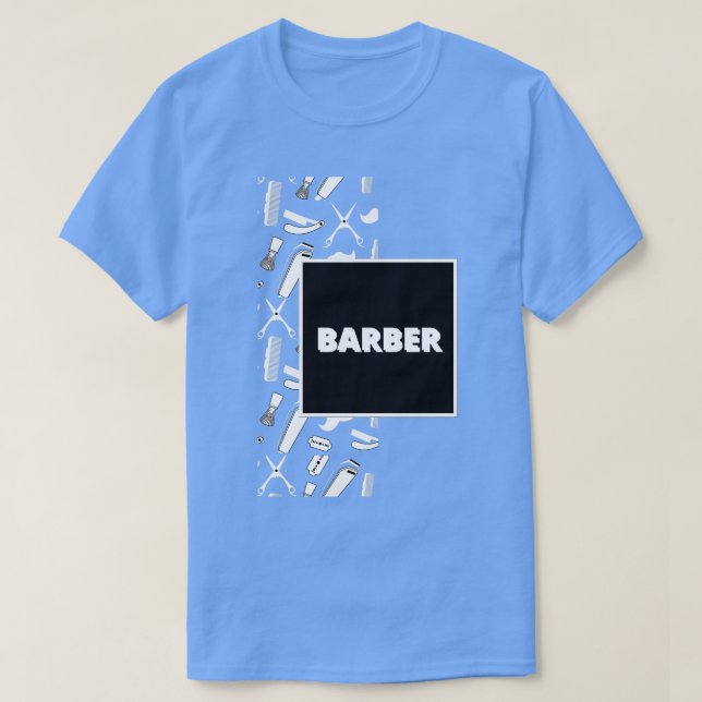 T-shirt Barre blanche sur noir (Design devant)