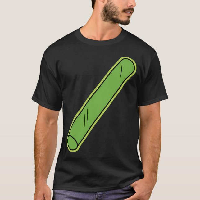 T-shirt Barre de carbone inanimée (Devant)