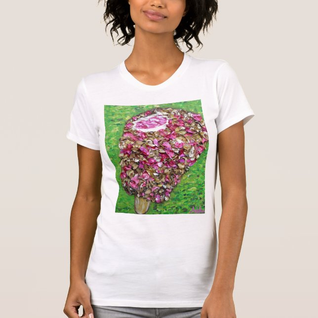 T-shirt Barre de gâteau de fraise (Devant)