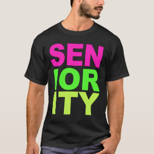 T-shirt Barre de mise en valeur d'ancienneté